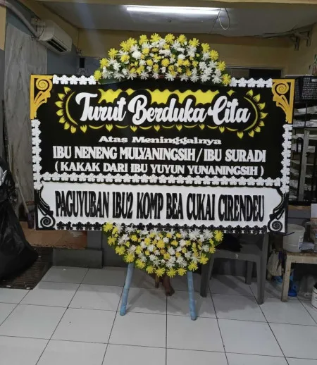 Papan Bunga Duka Jakarta Selatan